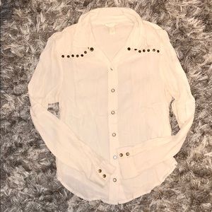Forever 21 button-down blouse